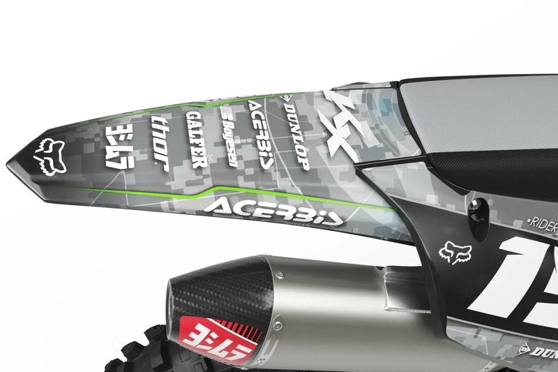 Kawasaki KX 85 (1998-2013) BOSS Style Stickers Custom Graphics Full Kit