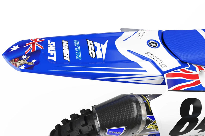 Yamaha YZ 125 Aussie Style Decal Kit (2008-2010)