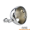 Harley & Honda 7" Round LED Headlight Mounting Housing