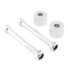 Ducati Hypermotard 1100 (2007-2009) Silver Handle Bar Risers