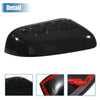 Ford Explorer Gloss Black Top Half Mirror Covers (2011-2015)