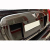 Mini F55-57 2018-23 DRY Carbon Fiber Rear Trunk Tailgate Handle Panel Trim