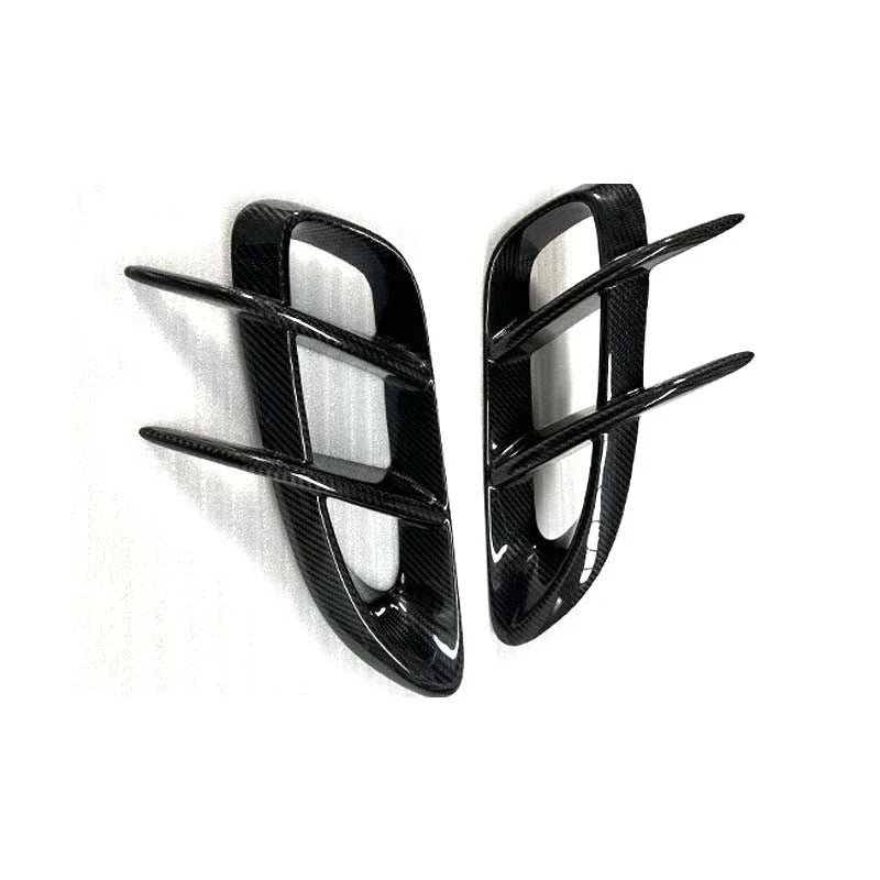 Porsche 718 Boxster Cayman 982 2017-18 Real Carbon Fiber Side Air Vent Trim