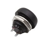 Car / Motorcycle 12V-24V 12mm White Round 2-Terminal Push Button Switch