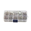 126Pcs 5mm-14mm Spring-Clip Fuel Oil Hose Line Air Tube Clamps Assortment Kit
