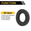 Oil Seal 28x52x7mm Rotary Shaft Seal NBR Rubber Black 5 Pcs