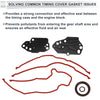 Ford Lincoln 5.4L Engine Timing Cover Gasket Seal Set (2004-2008)