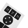Mercedes Benz Auto Window Switch Button Repair Sticker Decal (2007–2014)