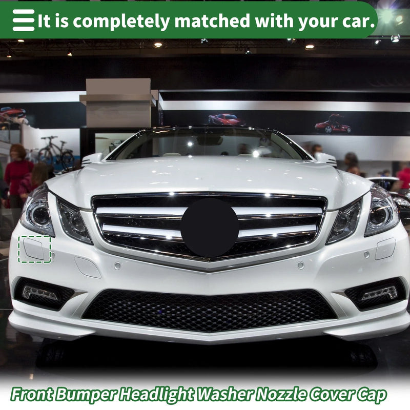 Mercedes-Benz Front Right Bumper Headlight Washer Nozzle Cover