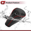 Honda Accord (2008-2012) Pebbled Black Red Faux Leather Gear Shift Knob Cover