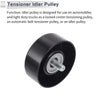 Jeep Wrangler (2007-2018) Black 1 x Piece Drive Belt Idler Pulley