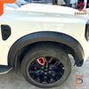 Ford Ranger 2022-2025 Dragon Black Textured Fender Flares