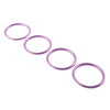 Audi A1 S1 8X (2010-2018) Purple 4 x Air Condition Vent Outlet Trim