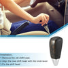 Toyota Land Cruiser Gear Shift Knob Black Wood Pattern