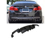 BMW F10 Rear Bumper Diffuser (2010-2015)