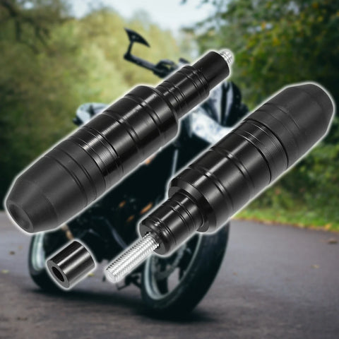 Honda Black  Motorcycle Frame Slider Exhaust Anti Crash Protector