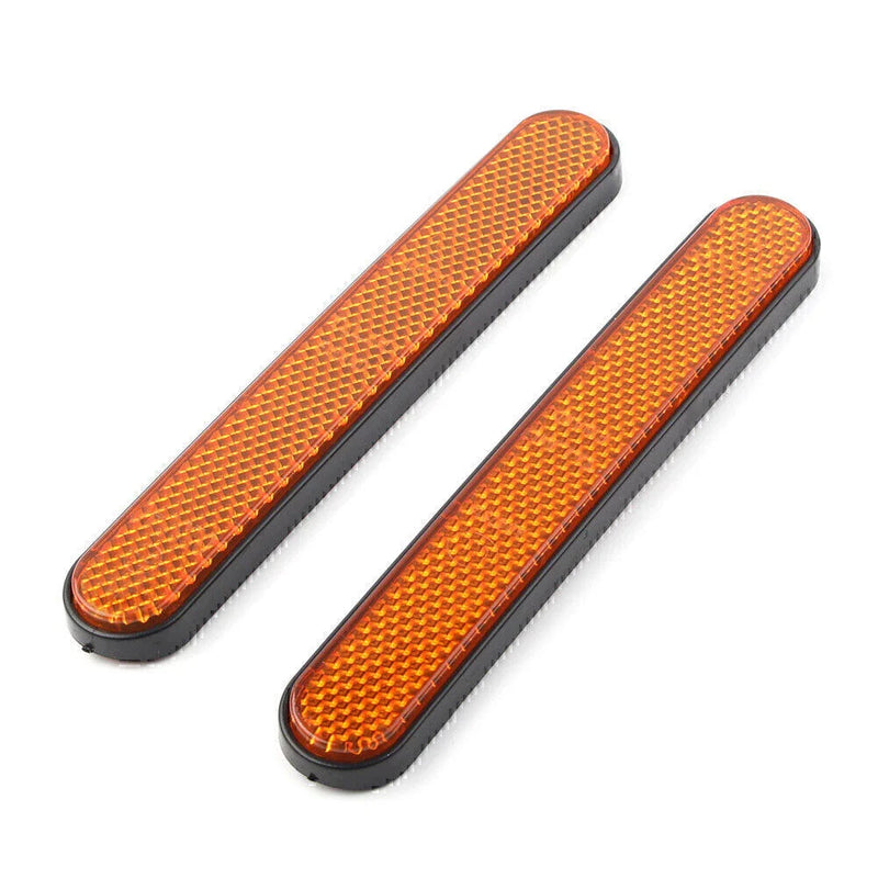 Harley Sportster 883 1200 Orange Rear Shock Absorber Reflector Strip (2004-2023)