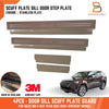 Isuzu MU-X Stainless Steel Kick Step Plate Door Sill Guard (2021-2024)