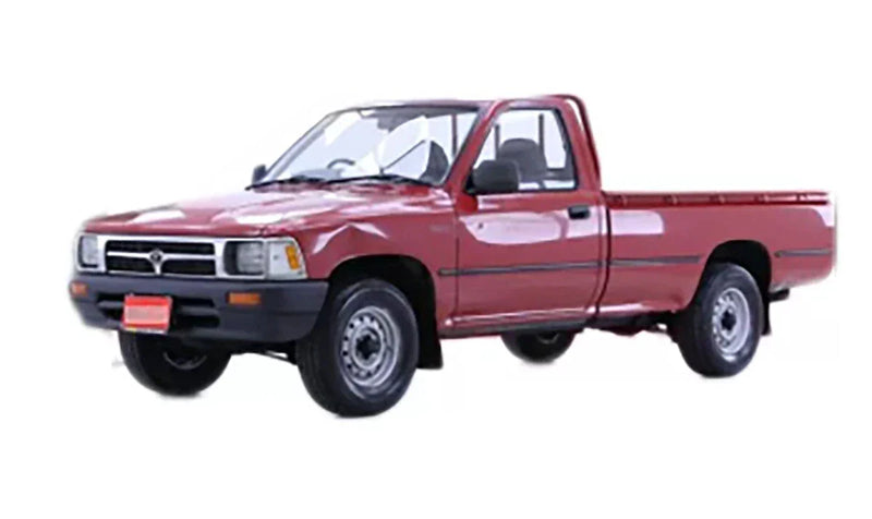 Toyota Hilux MK3 SR5 LN 2 x Clear Tail Light Lens (1989-1997)