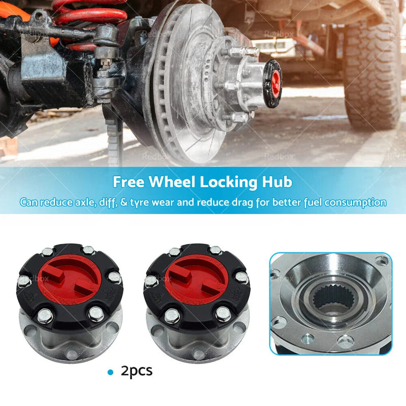 Toyota Hilux KZN165 LN167 LN172 Free Wheel Locking Hubs (1997-2005)