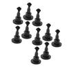 Audi Volkswagen 1.8L 10 x Engine Cover Trim Bolt Clips (2000-2005)