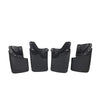 Toyota Tacoma 4Pcs Black Mud Flaps Splash Guards (2016-2021)