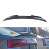 Audi A6 S6 C7 2012-2018 Real Carbon Fiber Stick-on Rear Wing Trunk Spoiler