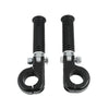 1 1/4" Black Highway Engine Guards Crash Bar Foot Pegs