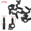 Ford 5 x 40.6mm Black Plastic Wiring Harness Clips