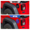 Jeep Wrangler Purple Gas Fuel Tank Filler Cap Cover (2007-2018)