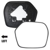 Honda CR-V Heated Left Side Mirror Glass with Backing Plate (2007-2011)