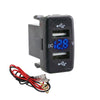 Toyota Hilux, Prado, Camry, RAV4 USB Car Charger Socket Voltmeter (2007-2023)