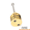 Harley Dyna Cafe Racer Brass 1" Handlebar Riser Clamps