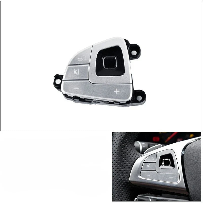 Benz E-Class W213 W238 2 x Steering Wheel Switch Button Set (2016–2018)