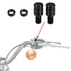 Motorcycle Right and Left Rearview Mirrors 2 x M10x1.25 Cap Screws