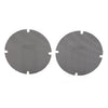 Harley Touring (2014-Current)  Black Mesh Rear Passenger Speaker Grill Covers