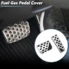 Jeep Grand Cherokee (2022-2025) Silver Auto Foot Pedal Pads Covers