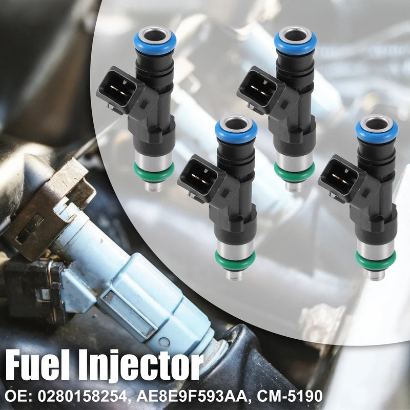 Ford Fiesta 1.6L 4 x Fuel Injectors (2011-2012)
