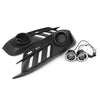 Honda Civic LED DRL Fog Light Projector & Angel Eye Kit (2016-2018)