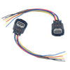 Honda CR-V 2 x Headlight Connector Plug Wiring Harness (2017-2022)