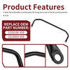 Polaris Ranger 570 Matte Black Rear Stabilizer Tube