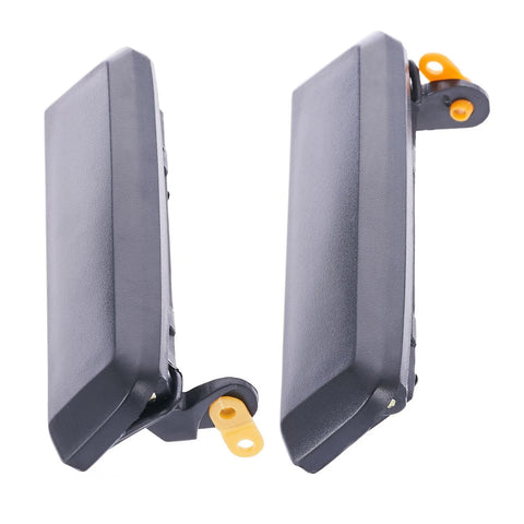 Nissan Navara Door Handle Outer / 2 x Set Black (1986–1997)