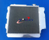 Jeep Wrangler YJ / TJ 2.4L 2.5L 4.0L 4.2L Aluminum Radiator (87-06)