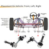 Lexus IS250 Front Stabilizer Sway Bar Links (2006-2013)