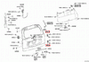 Prado 120 Series TRJ LJ KDJ GRJ Upper Lower Rear Door