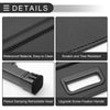 Hyundai Santa Fe 2024-2025 5-Seater Black Fiber Retractable Cargo Cover