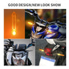 YAMAHA MT07 MT09 MT-10 TRACER FZ6R XSR900 LED Turn Signal Light Amber Lamp