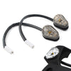 YAMAHA FZ10 FZ03 FZ25 FJ-09 XSR 700 900 LED Gray Turn Signal Lights
