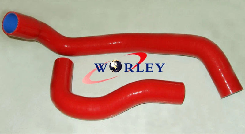 Nissan Skyline GTS25T RB25DET ECR33 R33 Red Radiator Hose (1993-1998)
