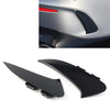 Mercedes Benz CLA Black Rear Bumper Splitter Spoiler Canard Vent (2020+)